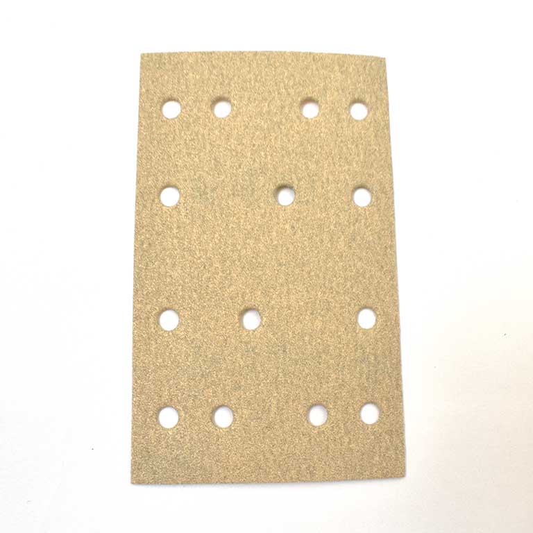 HS Schuurpapier rechthoek | Voor verf | Type 58 | 80 x 133 mm | K180